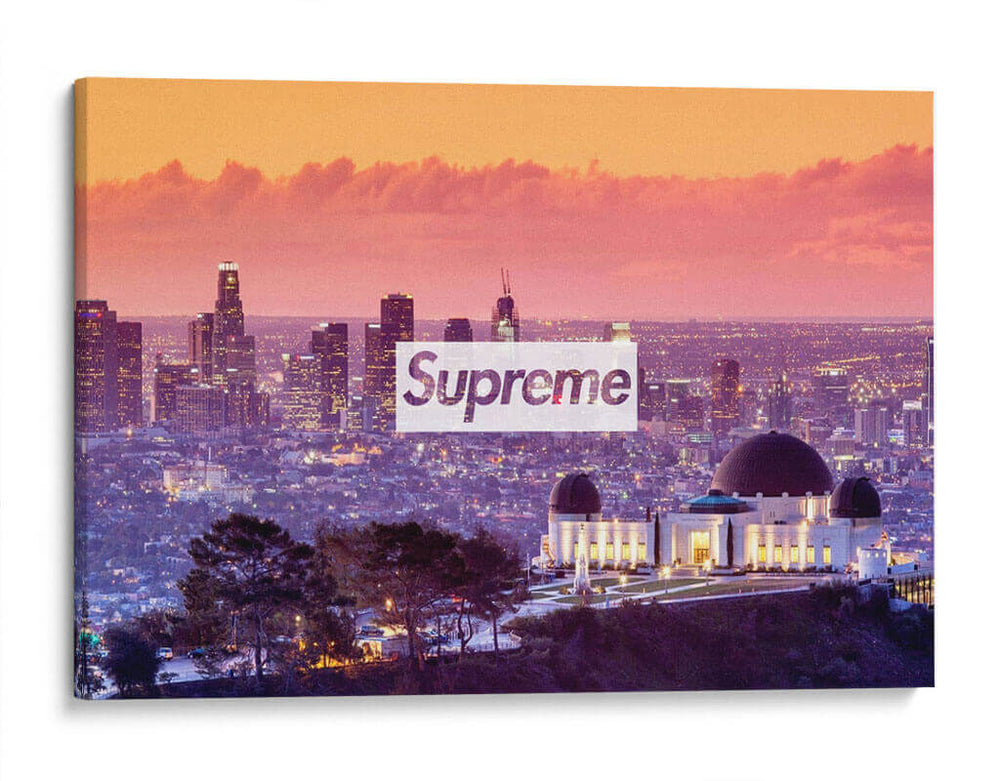Griffith Observatory Sup | Cuadro decorativo de Canvas Lab