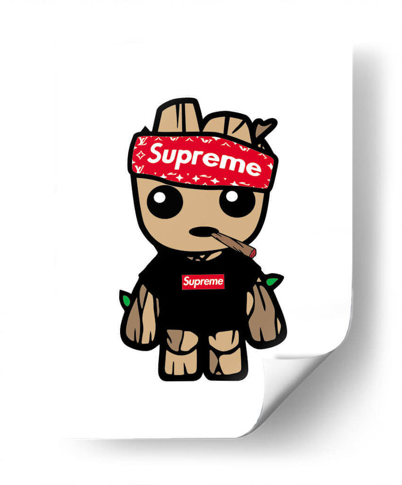Groot Hypebeast | Cuadro decorativo de Canvas Lab