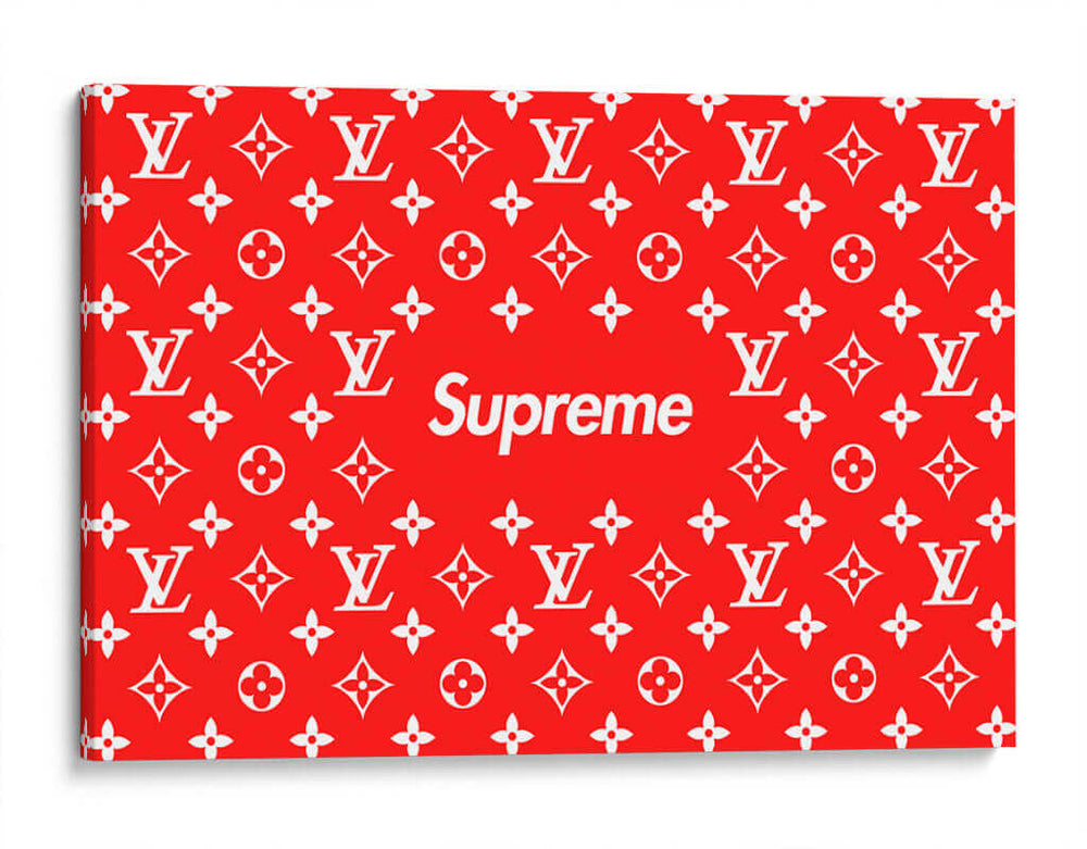 LV Sup Red | Cuadro decorativo de Canvas Lab