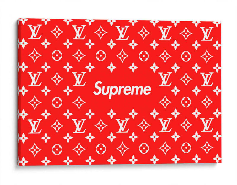 LV Sup Red Cuadro Decorativo, Canvas Lab