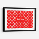 LV Sup Red | Cuadro decorativo de Canvas Lab