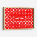 LV Sup Red | Cuadro decorativo de Canvas Lab