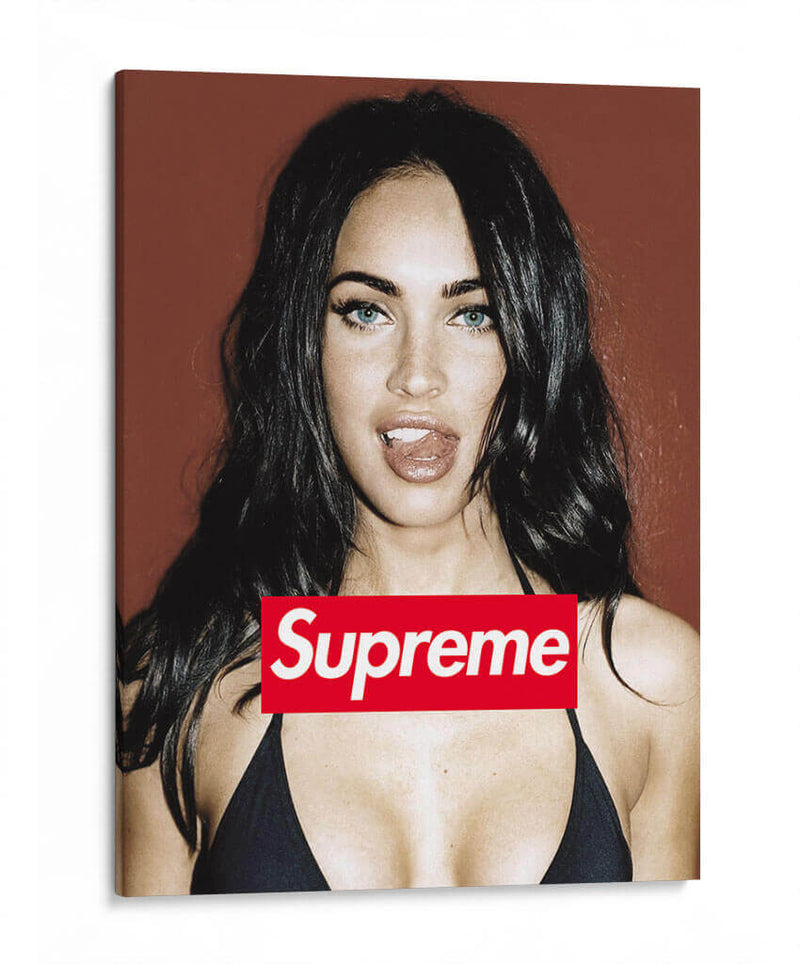 Megan Fox Sup | Cuadro decorativo de Canvas Lab