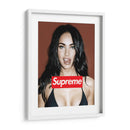 Megan Fox Sup | Cuadro decorativo de Canvas Lab