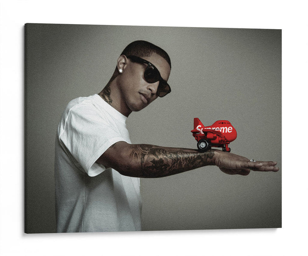 Pharrel Sup | Cuadro decorativo de Canvas Lab