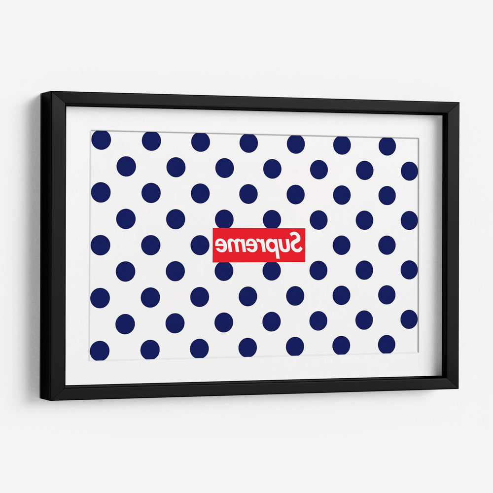 Polka dots box logo | Cuadro decorativo de Canvas Lab
