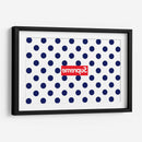 Polka dots box logo | Cuadro decorativo de Canvas Lab