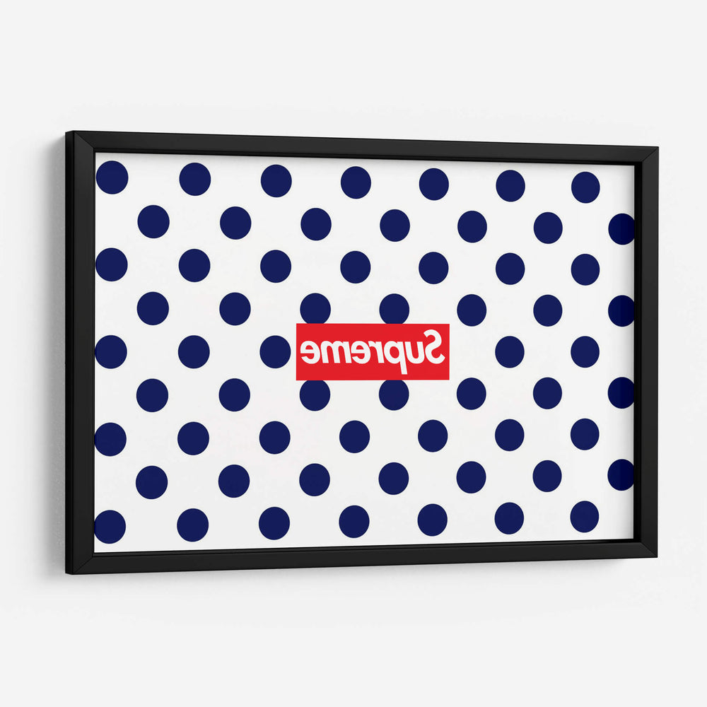 Polka dots box logo | Cuadro decorativo de Canvas Lab