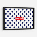 Polka dots box logo | Cuadro decorativo de Canvas Lab