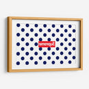 Polka dots box logo | Cuadro decorativo de Canvas Lab