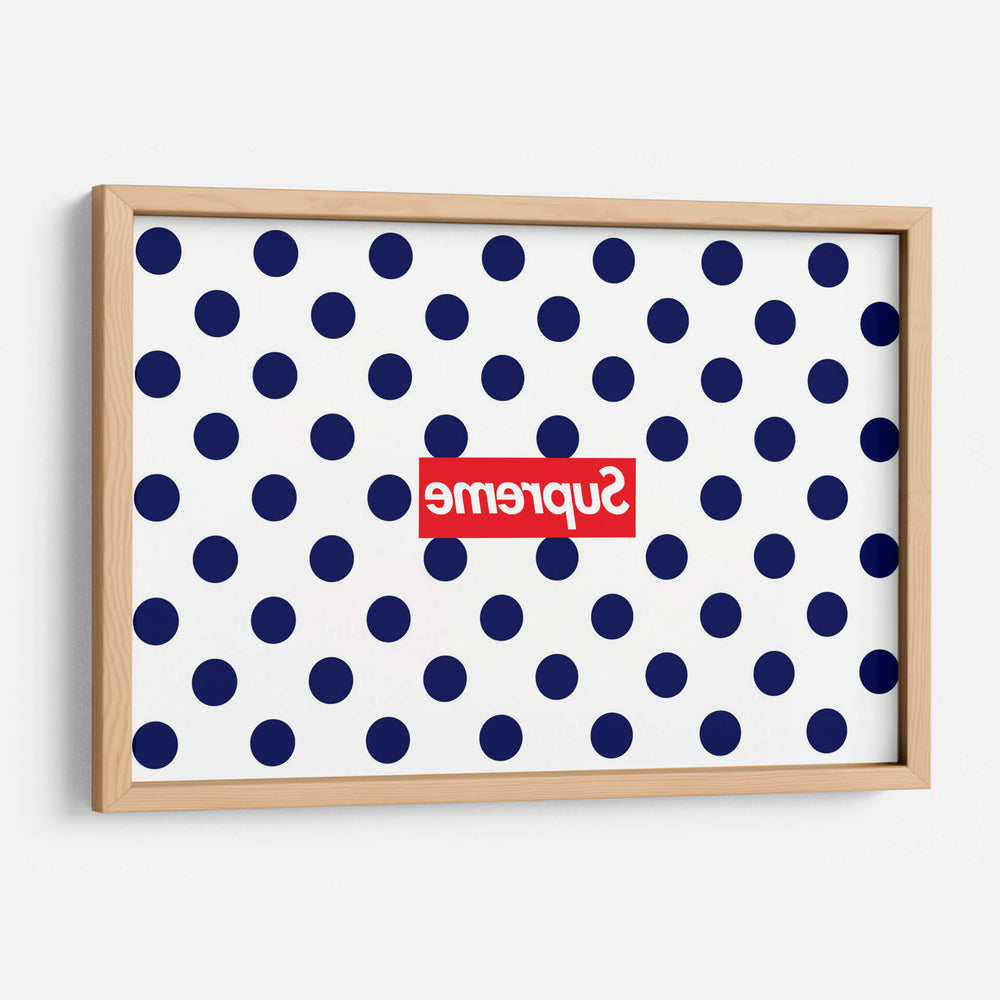 Polka dots box logo | Cuadro decorativo de Canvas Lab