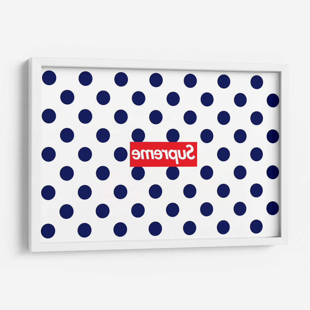 Polka dots box logo | Cuadro decorativo de Canvas Lab
