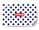 Polka dots box logo | Cuadro decorativo de Canvas Lab