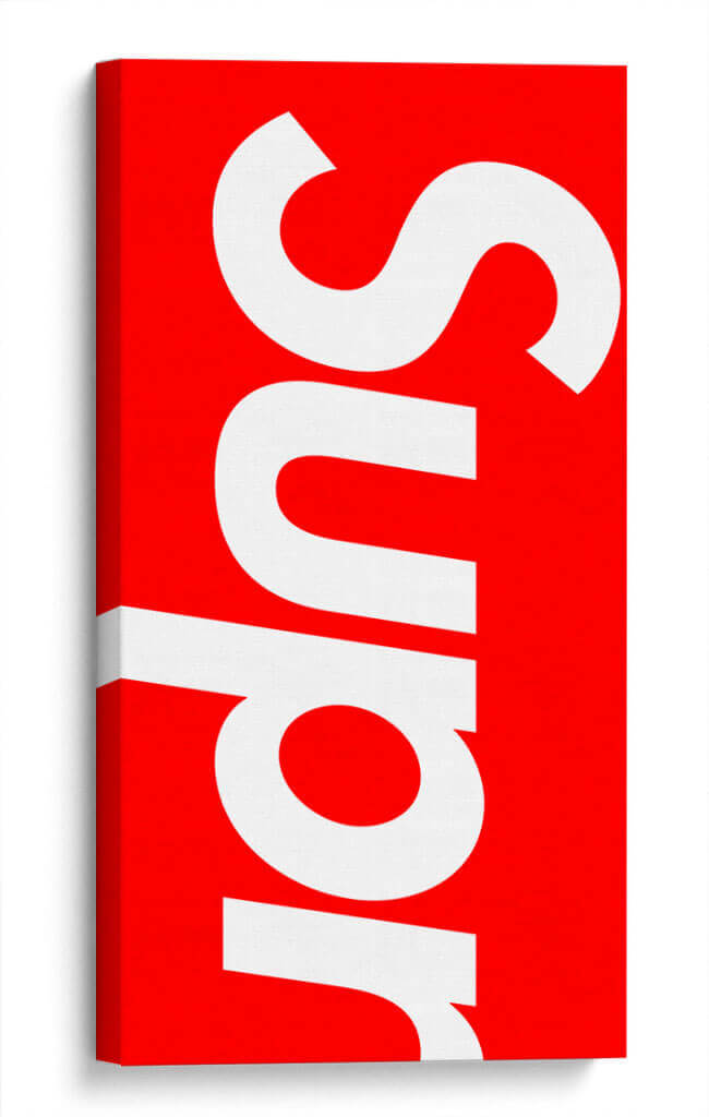 Sup Vertical | Cuadro decorativo de Canvas Lab