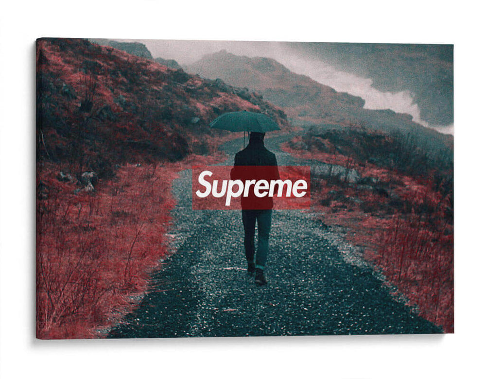 Walking in the Rain | Cuadro decorativo de Canvas Lab