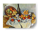 Cesto de manzanas - Paul Cézanne | Cuadro decorativo de Canvas Lab