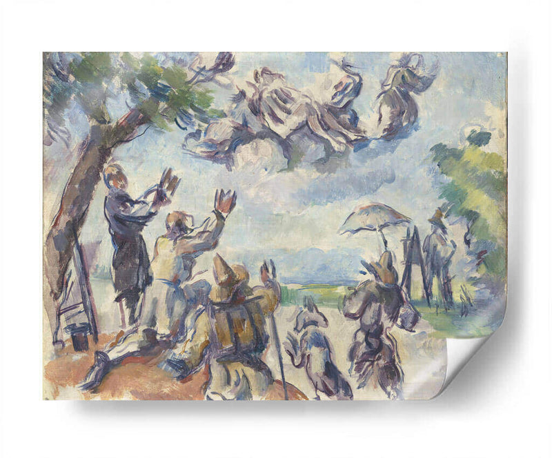 La apoteosis de Delacroix - Paul Cézanne | Cuadro decorativo de Canvas Lab