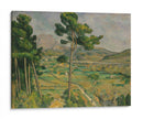 La montaña Sainte-Victoire y el viaducto del valle del río Arc - Paul Cézanne | Cuadro decorativo de Canvas Lab