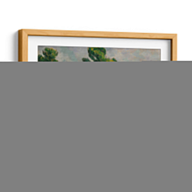 La montaña Sainte-Victoire y el viaducto del valle del río Arc - Paul Cézanne | Cuadro decorativo de Canvas Lab