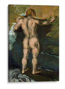 Bañador y rocas - Paul Cézanne | Cuadro decorativo de Canvas Lab