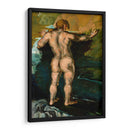 Bañador y rocas - Paul Cézanne | Cuadro decorativo de Canvas Lab