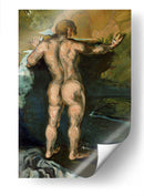 Bañador y rocas - Paul Cézanne | Cuadro decorativo de Canvas Lab