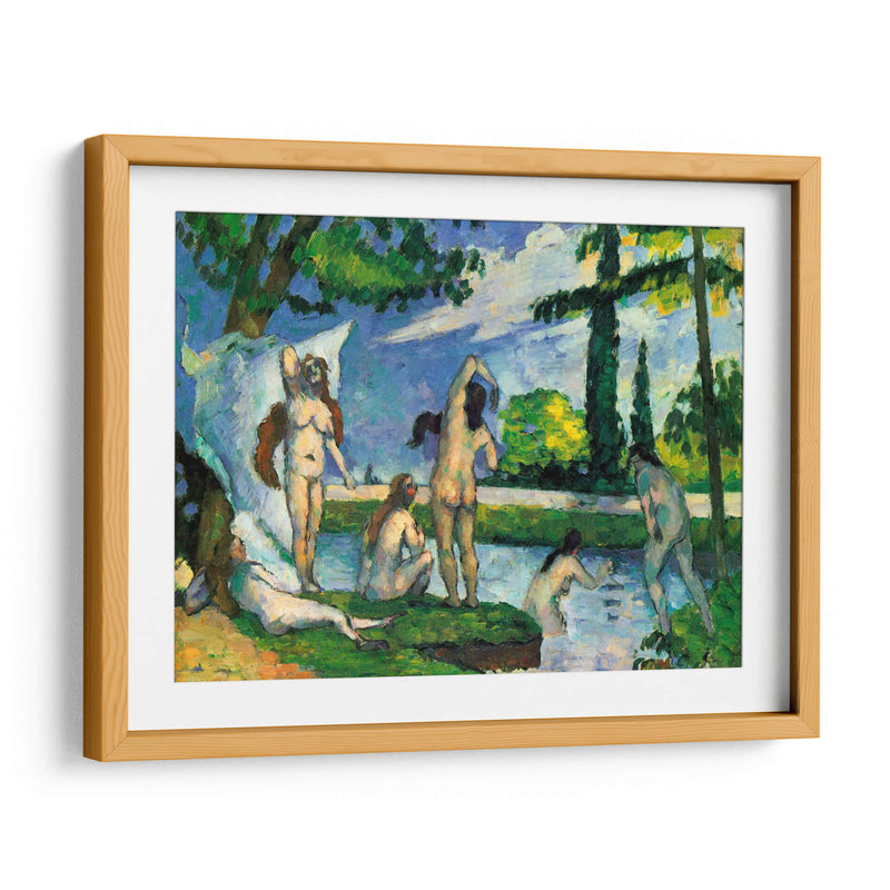 Bañadores - Paul Cézanne | Cuadro decorativo de Canvas Lab