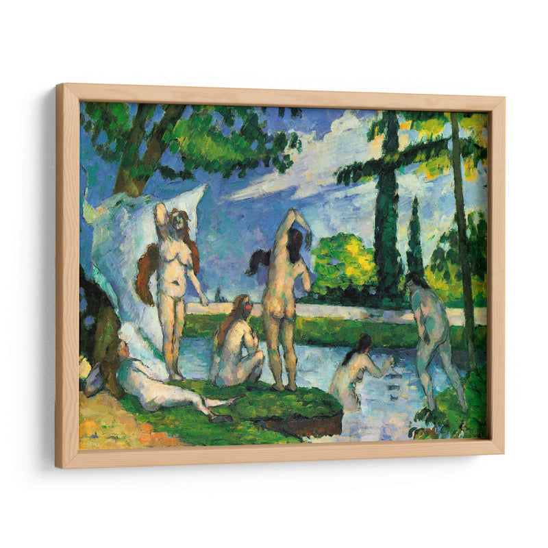 Bañadores - Paul Cézanne | Cuadro decorativo de Canvas Lab