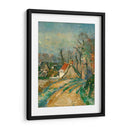 Desviación en Auvers - Paul Cézanne | Cuadro decorativo de Canvas Lab