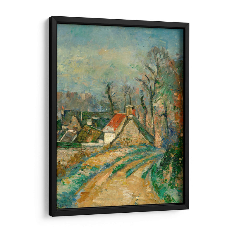 Desviación en Auvers - Paul Cézanne | Cuadro decorativo de Canvas Lab