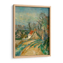 Desviación en Auvers - Paul Cézanne | Cuadro decorativo de Canvas Lab