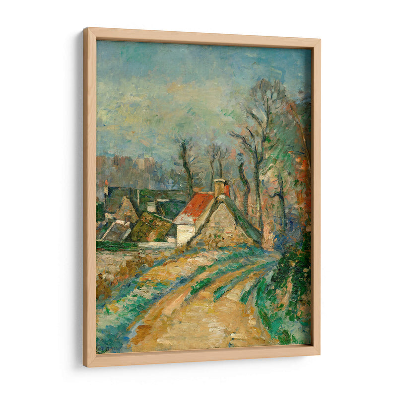 Desviación en Auvers - Paul Cézanne | Cuadro decorativo de Canvas Lab