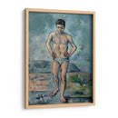El bañista - Paul Cézanne | Cuadro decorativo de Canvas Lab