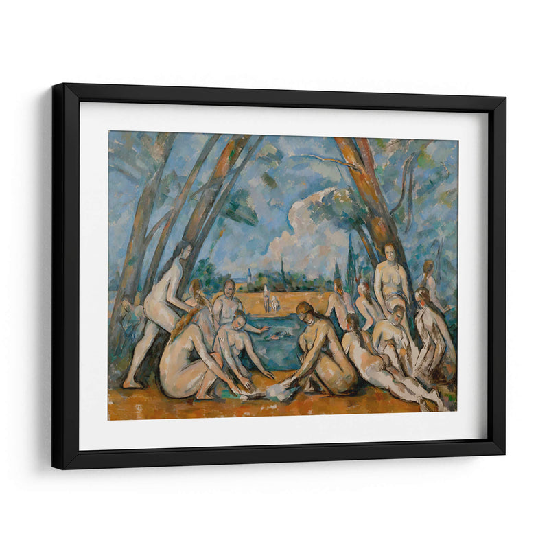 Las grandes bañistas - Paul Cézanne | Cuadro decorativo de Canvas Lab