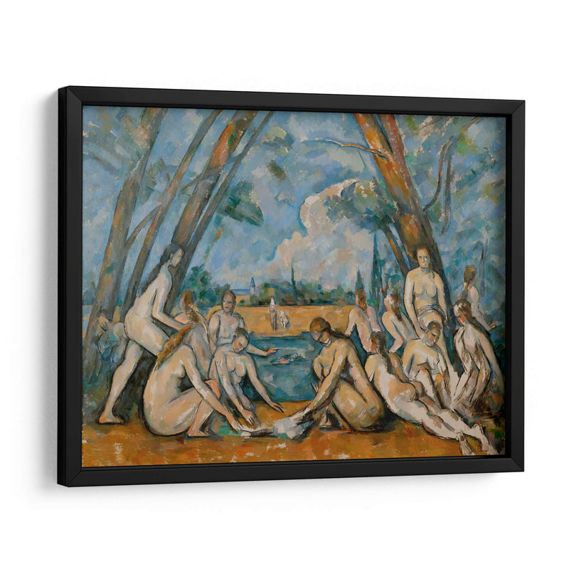 Las grandes bañistas - Paul Cézanne | Cuadro decorativo de Canvas Lab