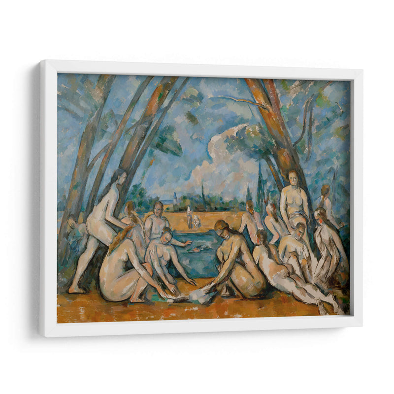 Las grandes bañistas - Paul Cézanne | Cuadro decorativo de Canvas Lab