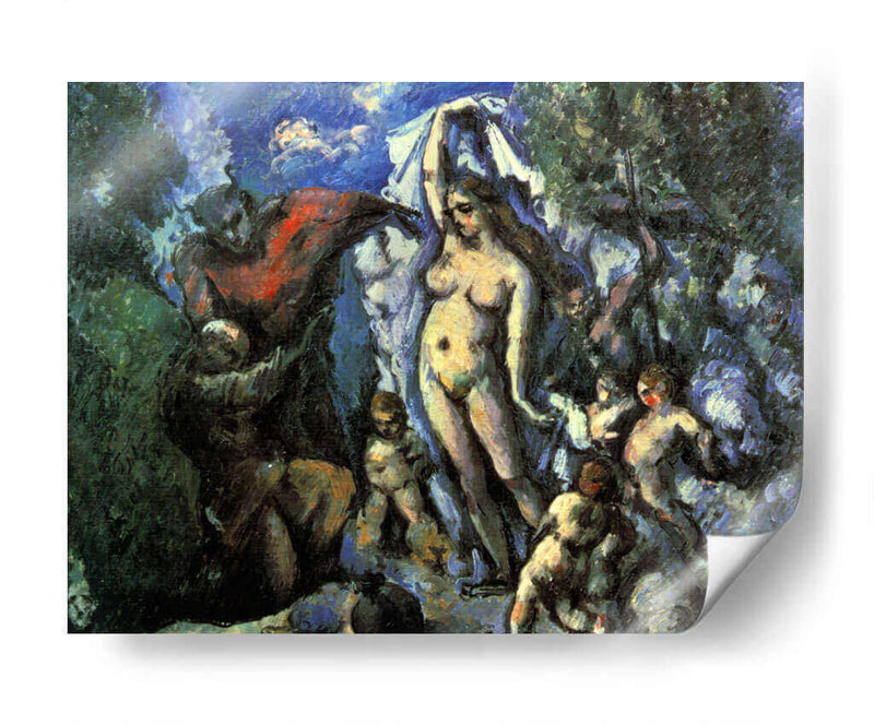 Las tentaciones de san Antonio - Paul Cézanne | Cuadro decorativo de Canvas Lab