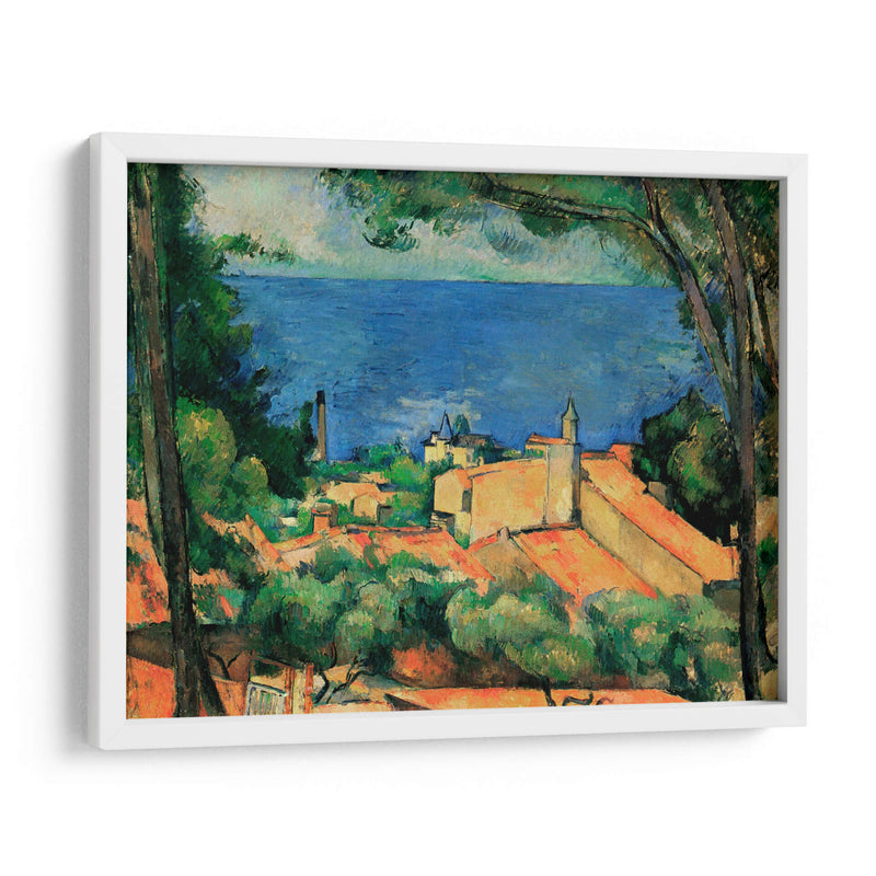 L'Estaque - Paul Cézanne | Cuadro decorativo de Canvas Lab