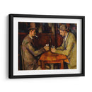 Los jugadores de cartas - Paul Cézanne | Cuadro decorativo de Canvas Lab