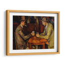 Los jugadores de cartas - Paul Cézanne | Cuadro decorativo de Canvas Lab
