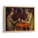 Los jugadores de cartas - Paul Cézanne | Cuadro decorativo de Canvas Lab