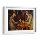 Los jugadores de cartas - Paul Cézanne | Cuadro decorativo de Canvas Lab