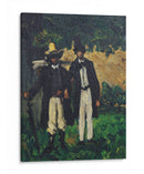 Marion y Valabregue salen a buscar un motivo para pintar - Paul Cézanne | Cuadro decorativo de Canvas Lab