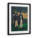 Marion y Valabregue salen a buscar un motivo para pintar - Paul Cézanne | Cuadro decorativo de Canvas Lab