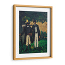 Marion y Valabregue salen a buscar un motivo para pintar - Paul Cézanne | Cuadro decorativo de Canvas Lab