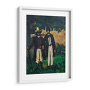 Marion y Valabregue salen a buscar un motivo para pintar - Paul Cézanne | Cuadro decorativo de Canvas Lab