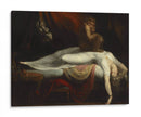 La pesadilla - Johann Heinrich Füssli | Cuadro decorativo de Canvas Lab