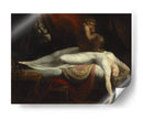 La pesadilla - Johann Heinrich Füssli | Cuadro decorativo de Canvas Lab