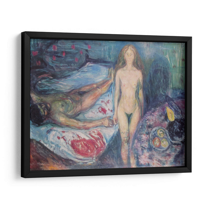 La muerte de Marat I - Edvard Munch | Cuadro decorativo de Canvas Lab