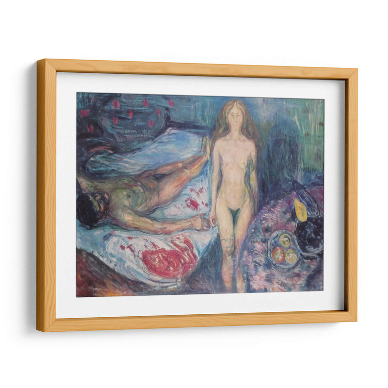 La muerte de Marat I - Edvard Munch | Cuadro decorativo de Canvas Lab